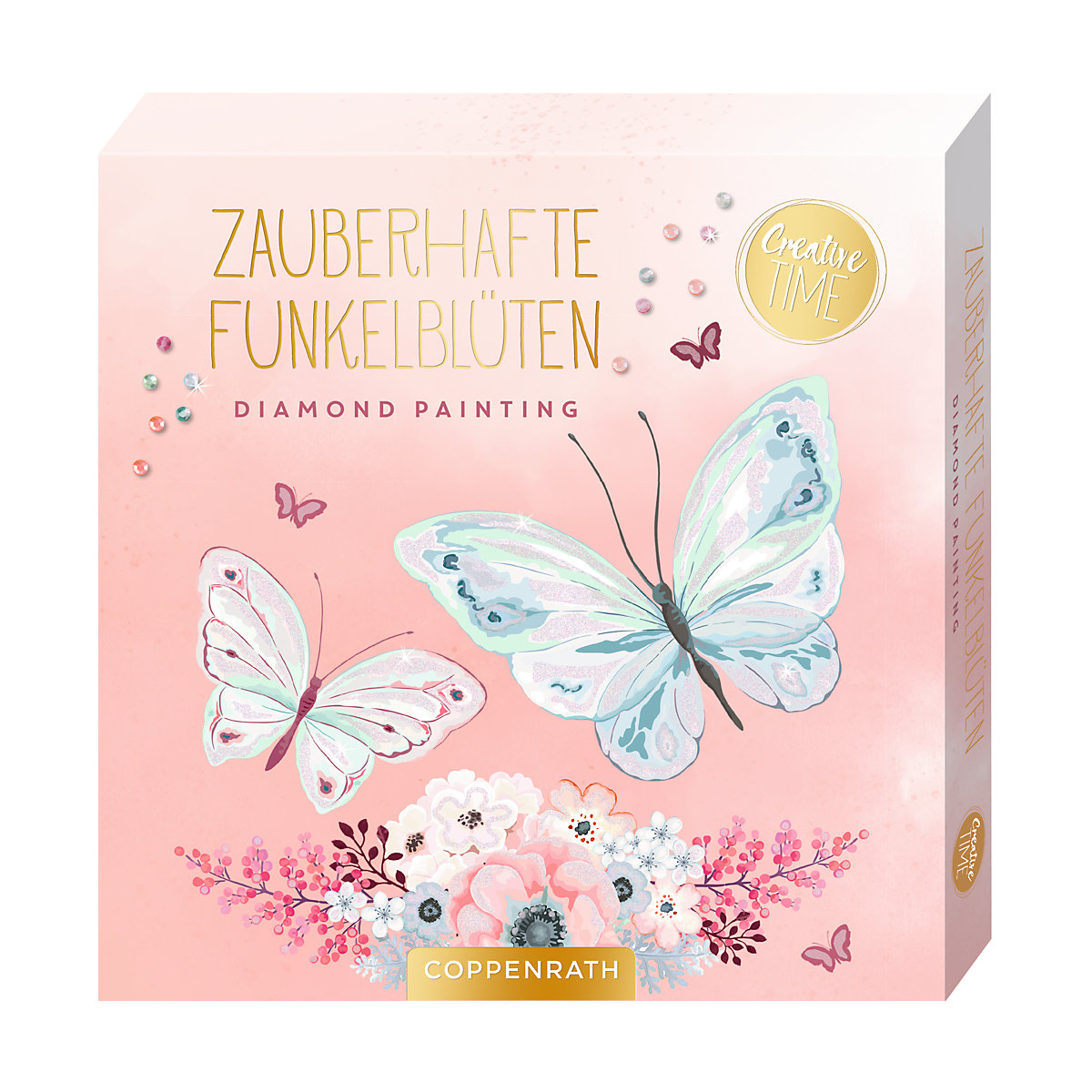 Zauberhafte Funkelblüten - Diamond Painting
