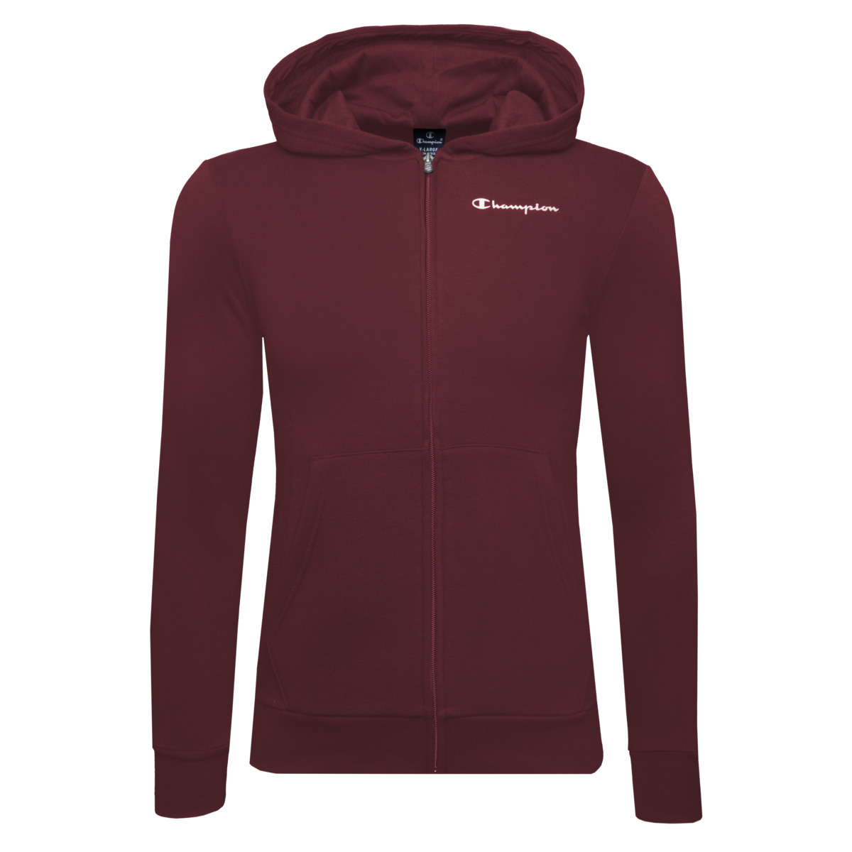 Champion Hooded Full Zip Sweatjacke rot