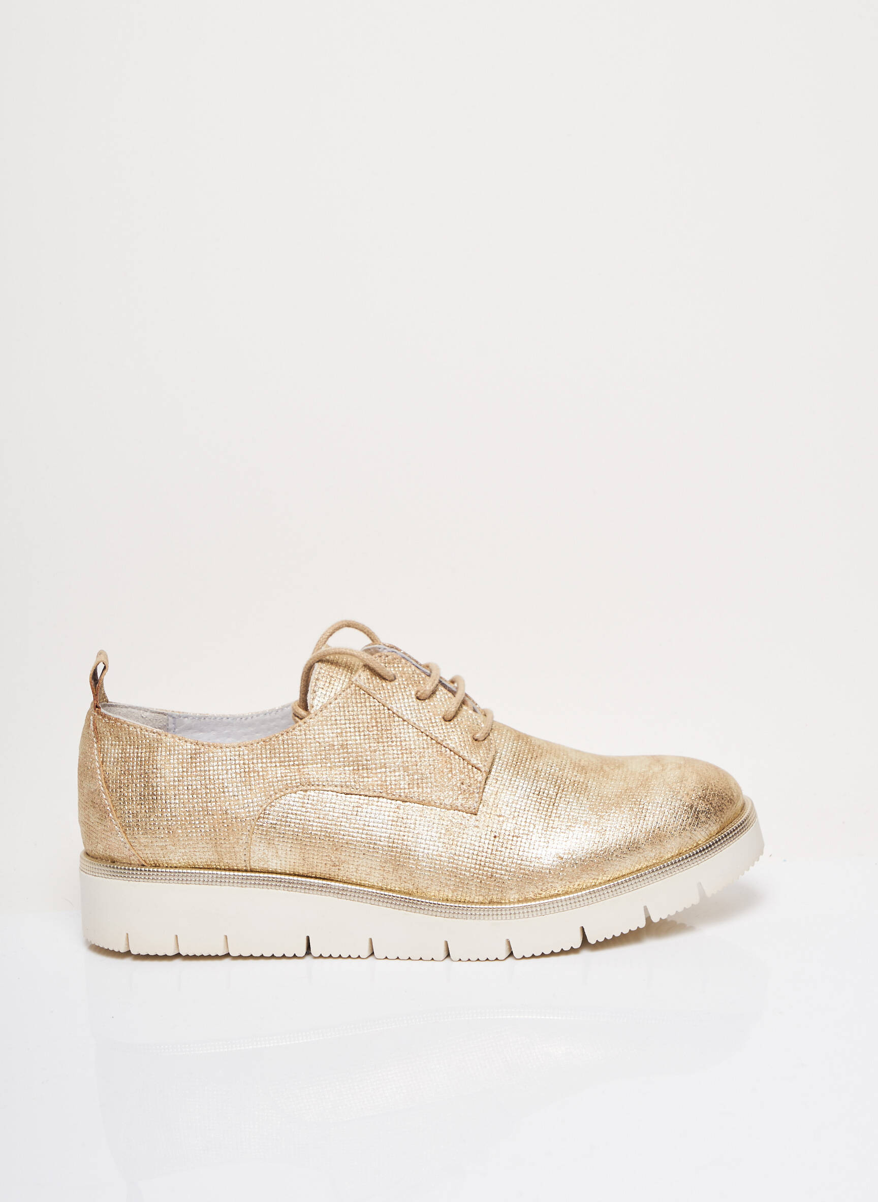 Reqins Derby Femme couleur beige