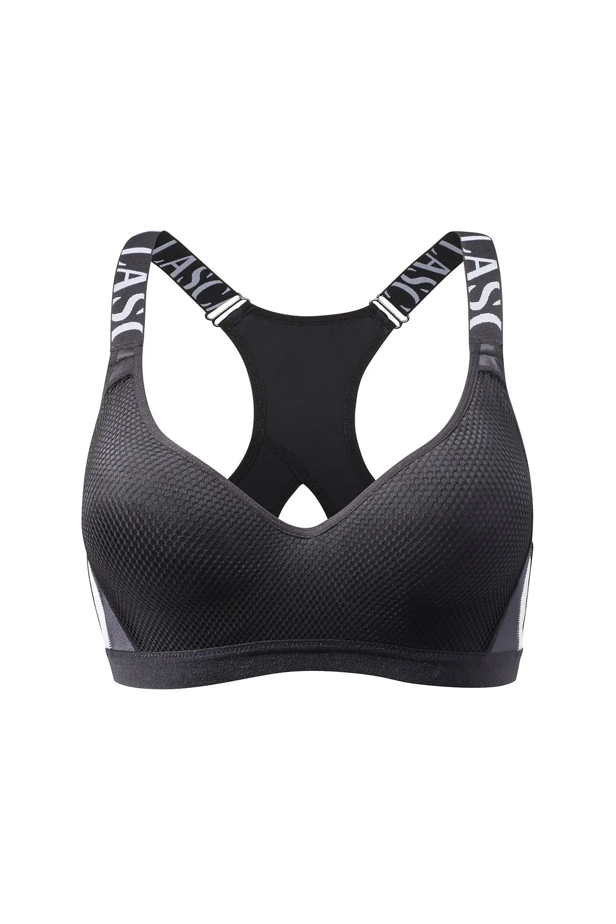 LASCANA Active  Sport-BH - Schwarz - Unifarben