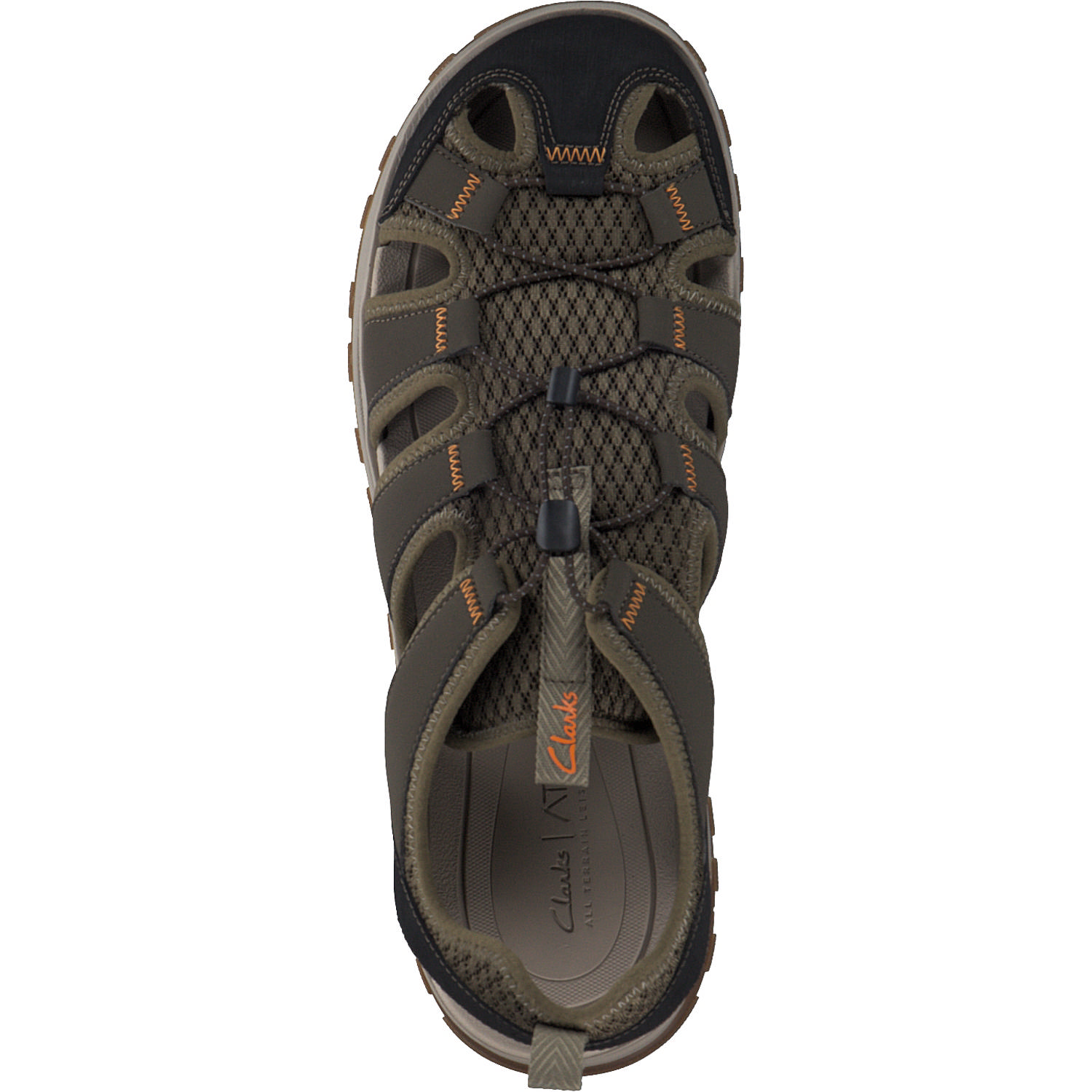 Clarks ATL Trek Wave 2617, Sandalen, Herren, OL I V E COMBI