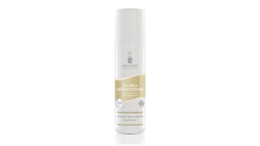 BIOTURM 5 % Urea Gesichtscreme Nr.7 75 ml