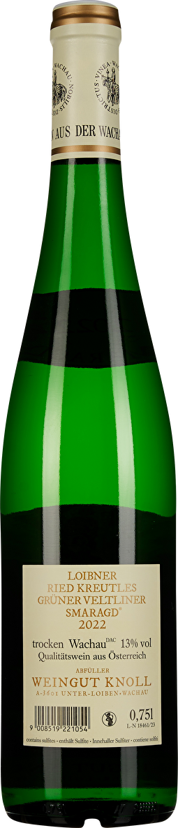 Knoll Grüner Veltliner Ried Kreutles Smaragd 2022