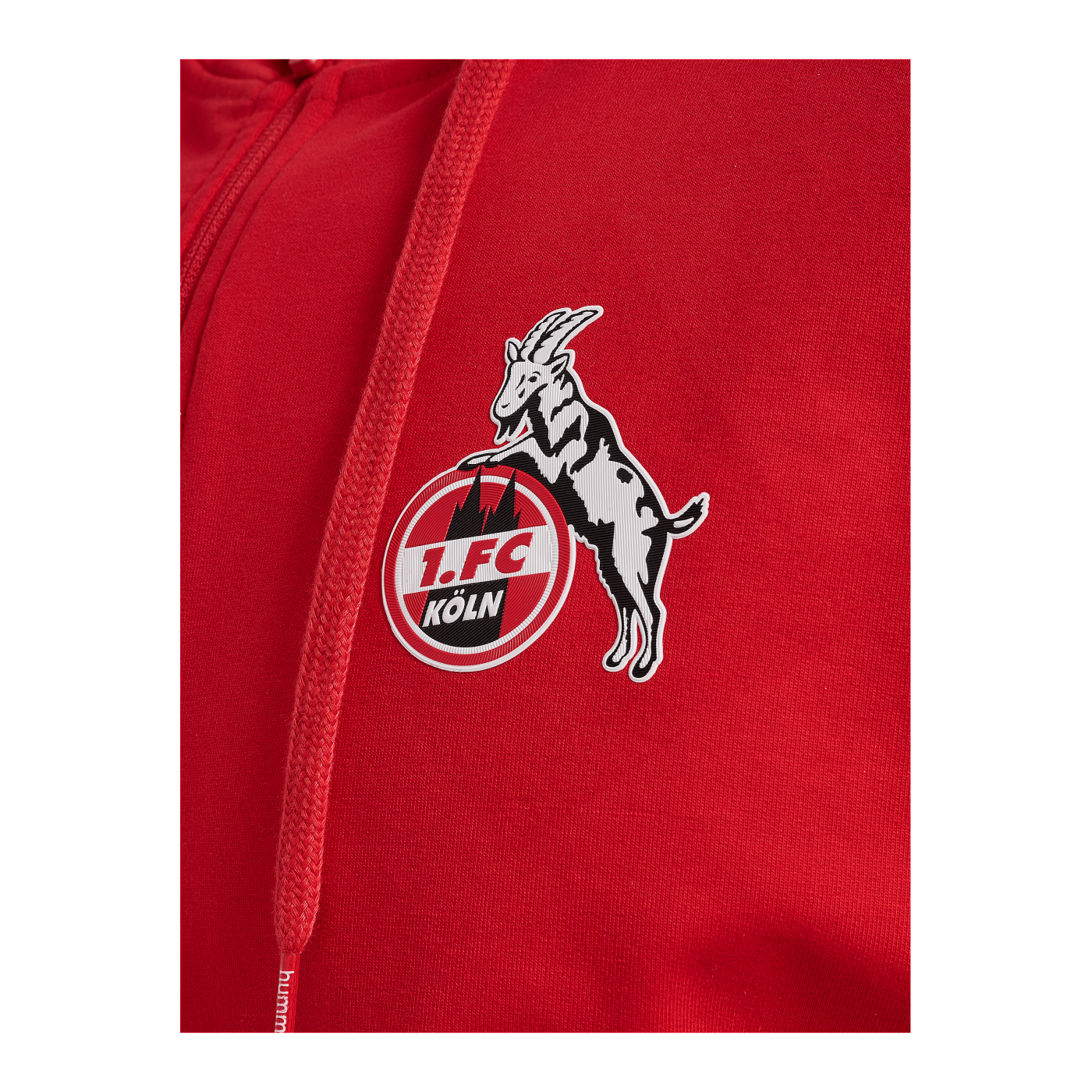Hummel 1. FC Köln Travel Kapuzenjacke Kids Rot F3062