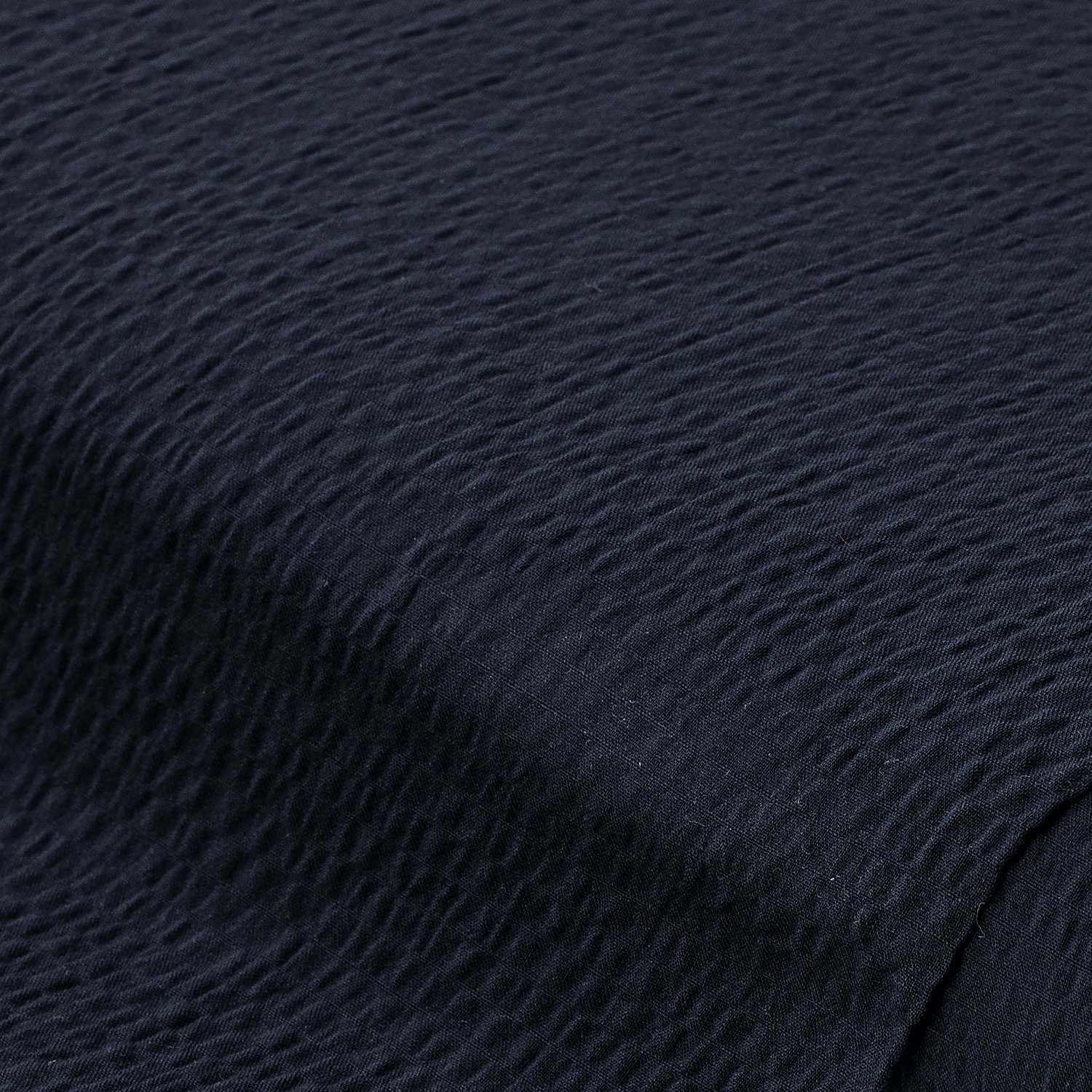 Viskose-Seersucker, marine
