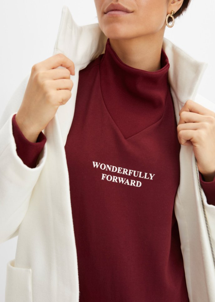 Sweatshirt mit Druck