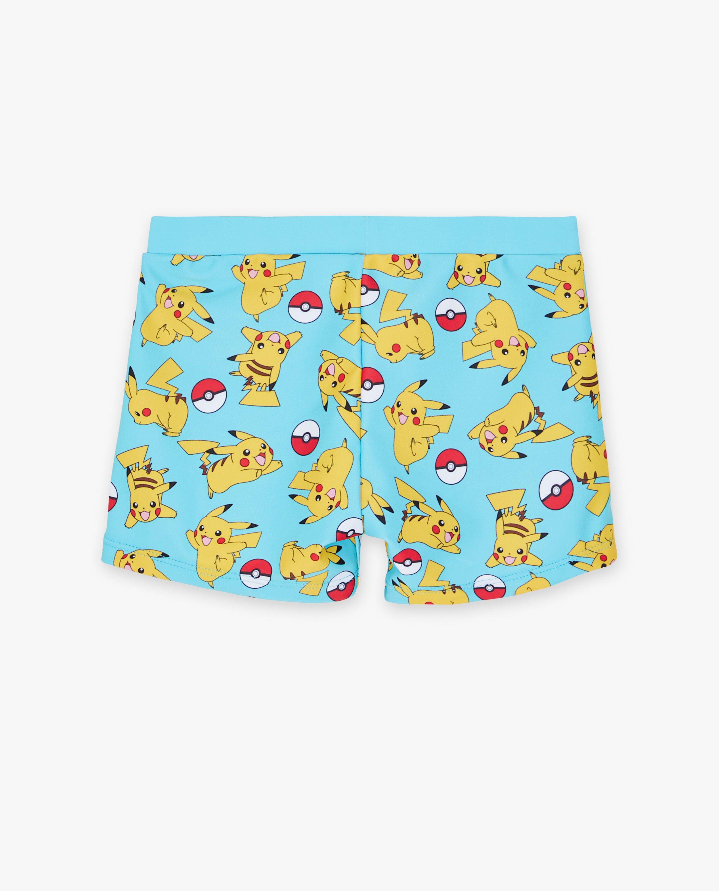 Pokémon úszónadrág Pikachu mintával, kék