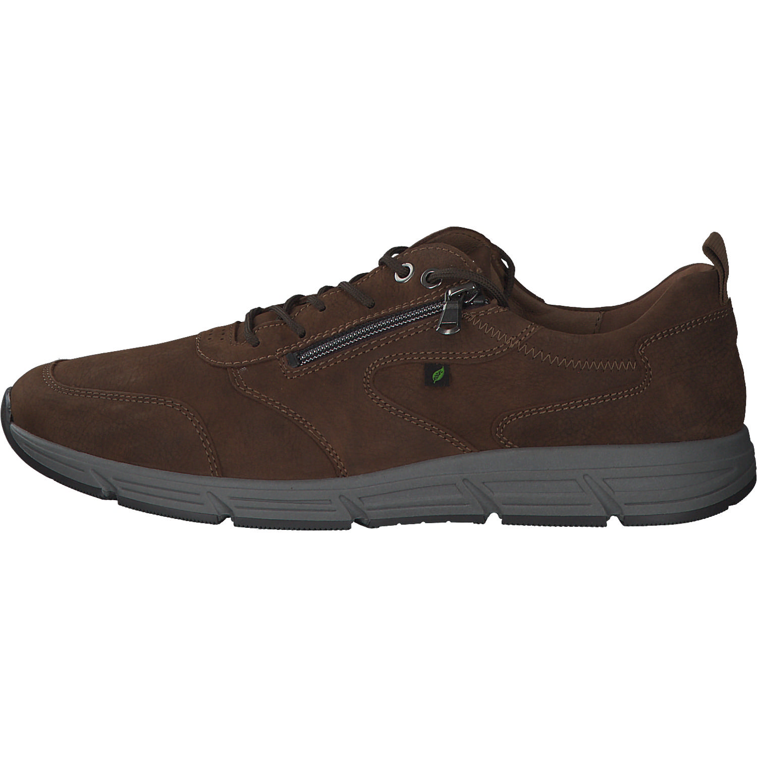 Waldläufer Haslo 323016, Halbschuhe, Herren, SIENNA LS aspha./grau