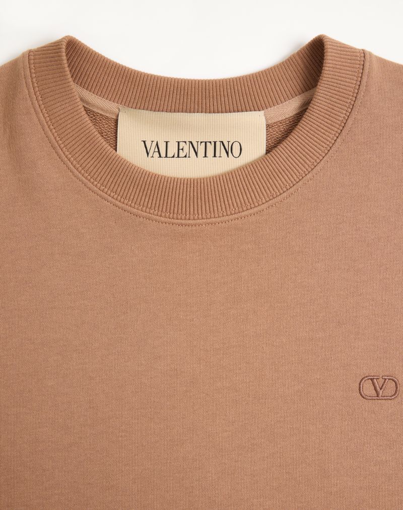 Valentino bomuldssweatshirt med VLogo-broderi
