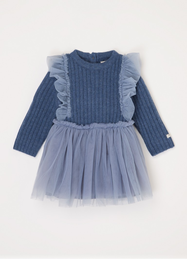 Rochie-tunică Billie de la Donsje Amsterdam, confecționată dintr-un amestec de lână merinos
