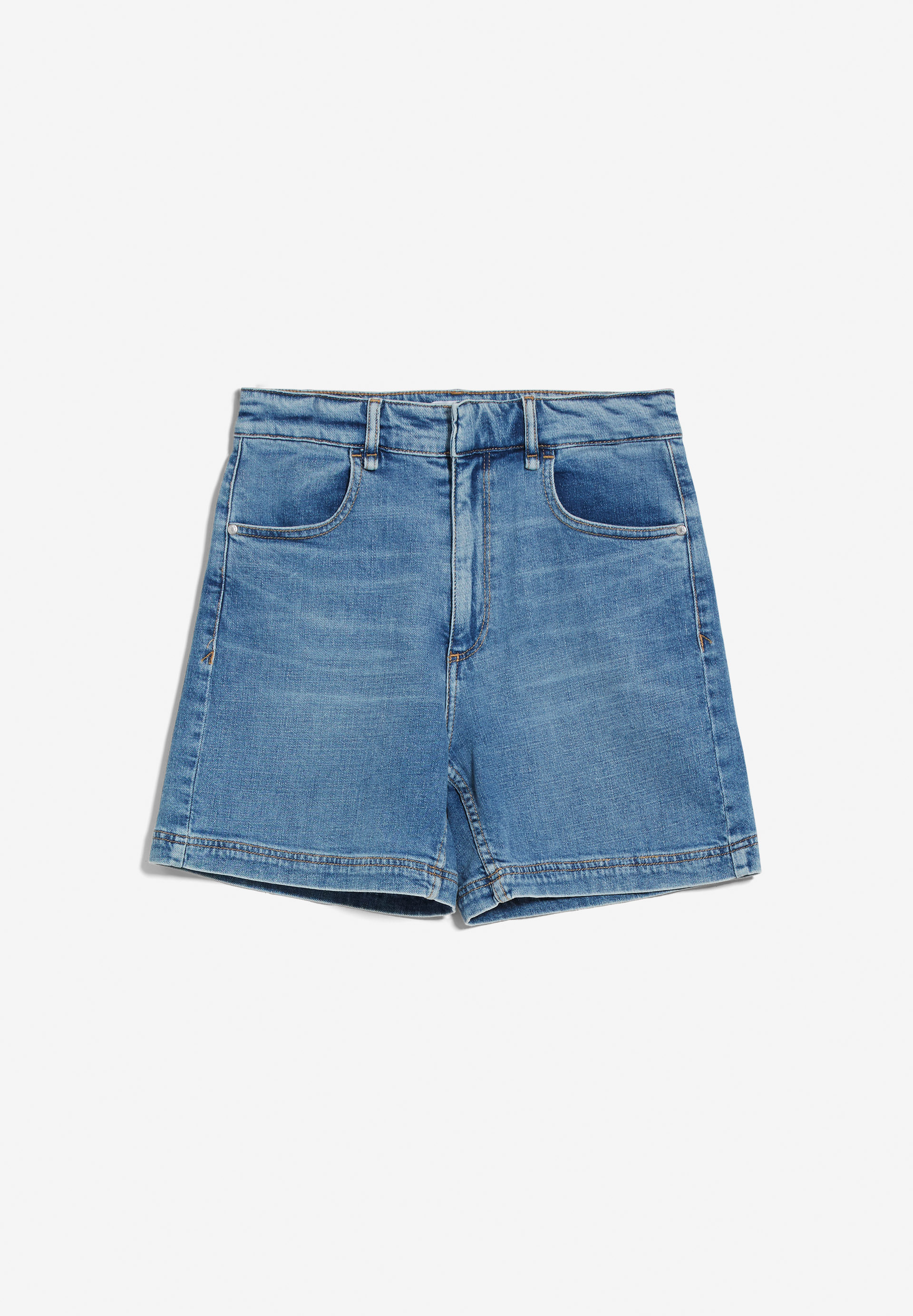 Jeans Shorts aus Bio-Baumwoll Mix