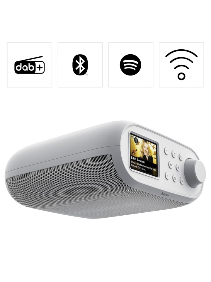Hama DIR400, DAB /Internetradio/Bluetooth® in Weiß günstig kaufen onesize