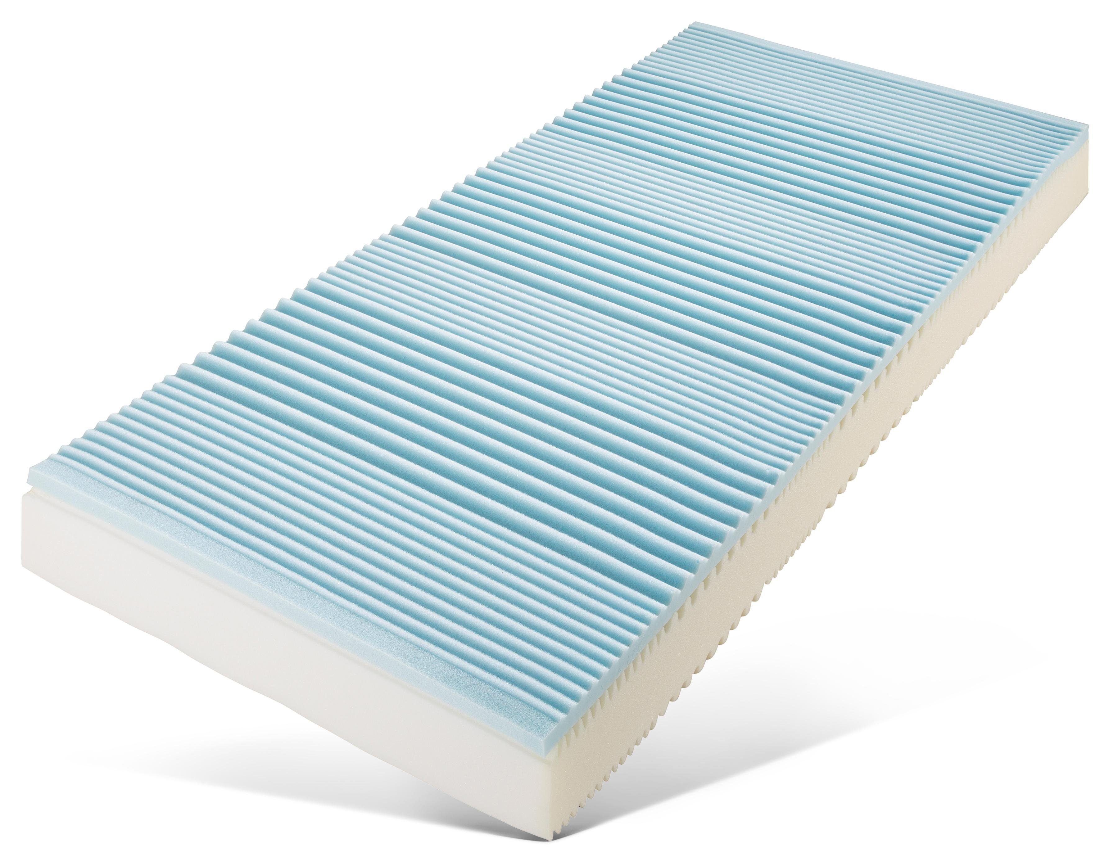 Gelschaummatratze GEL 23, my home, 23 cm hoch, Ca. 4 cm hohe Gelschaumauflage