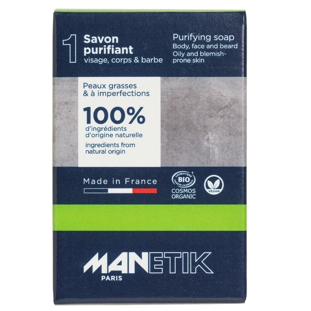 manetik Savon purifiant Corps, visage & barbe Savon purifiant Corps, visage & barbe