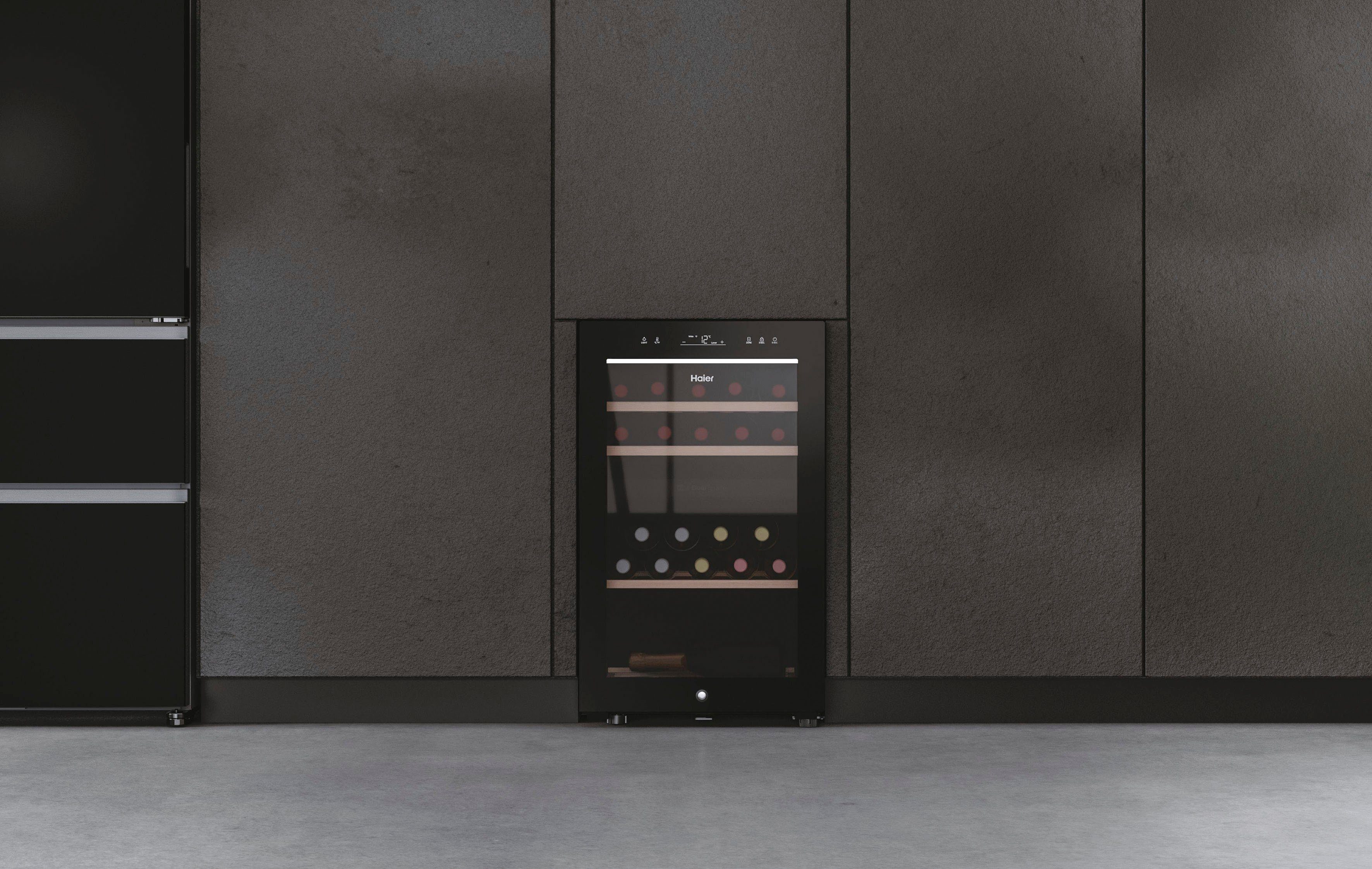 Haier Weinkühlschrank HWS42DGAU1, für 42 Standardflaschen á 0,75l