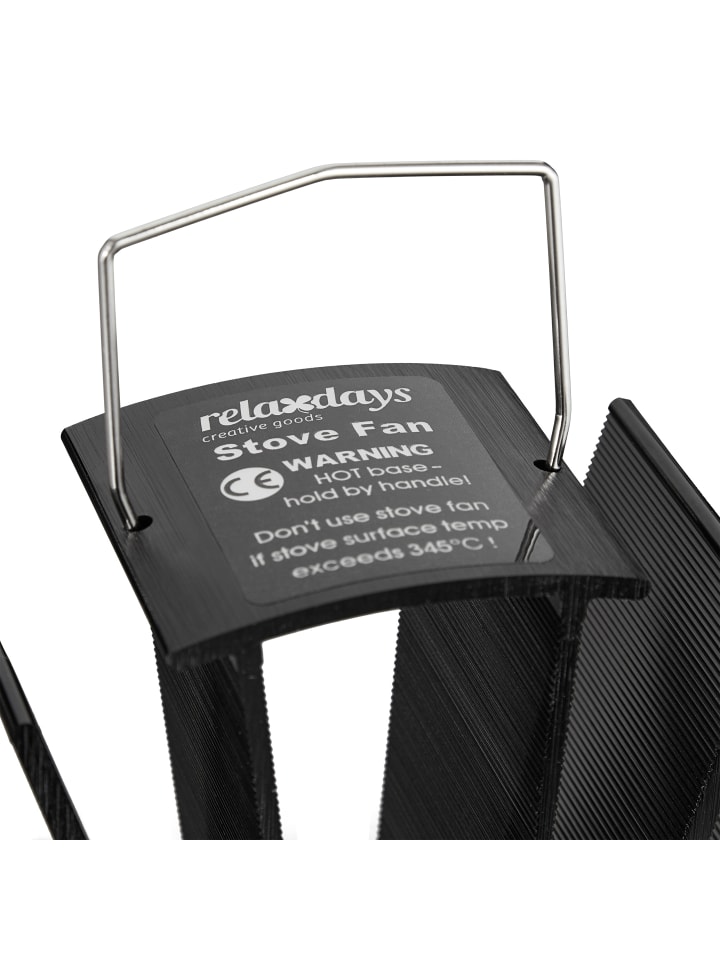 relaxdays Ofenventilator in Schwarz günstig kaufen onesize