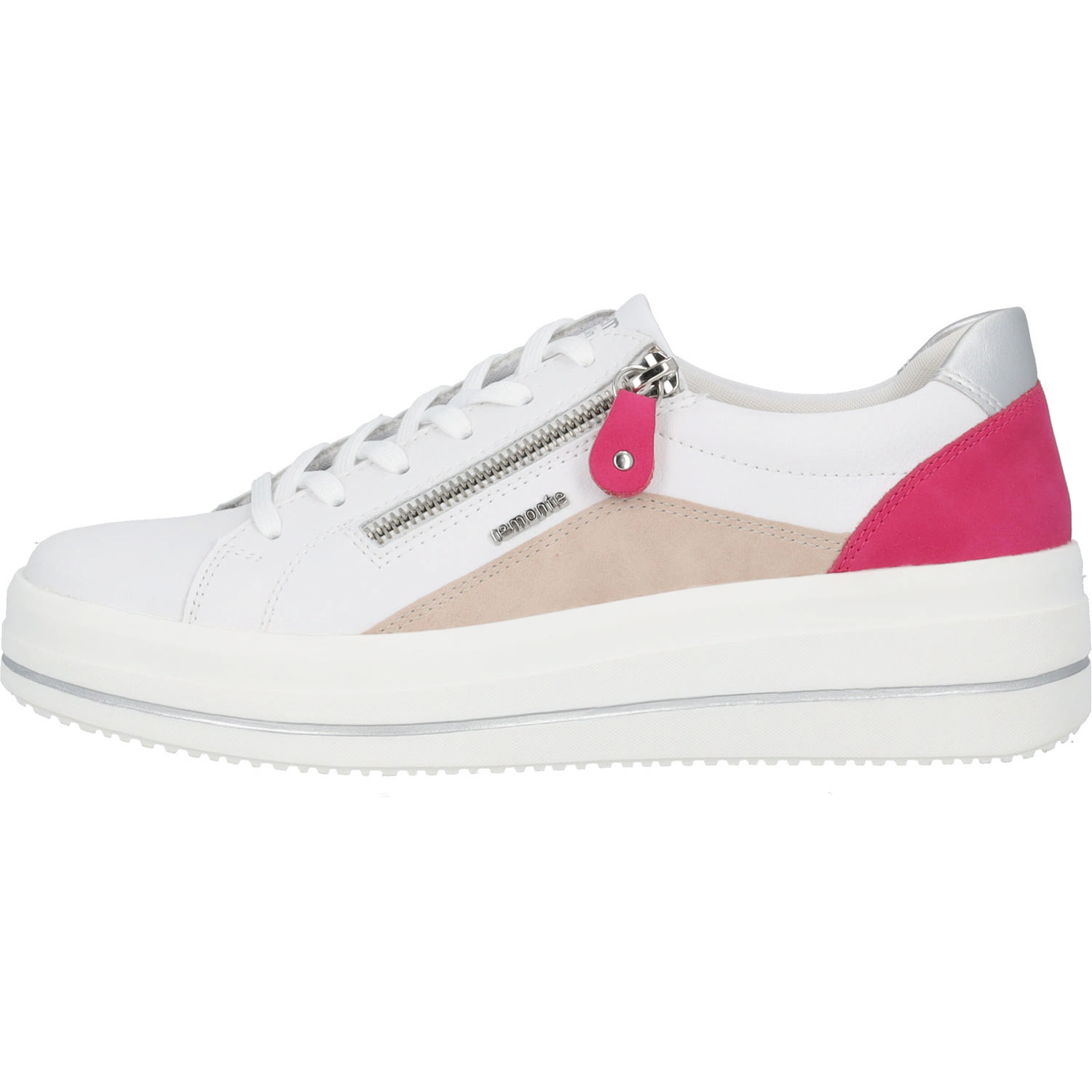 Remonte D1C01, Schnürschuhe, Damen, Weiß