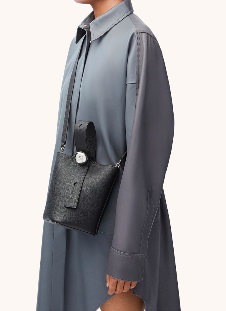 LOEWE Pebble Bucket Mini crossbody bag made of calfskin