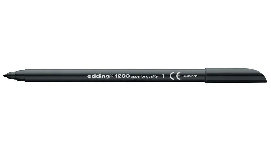 edding Fasermaler Colourpen 1200 schwarz