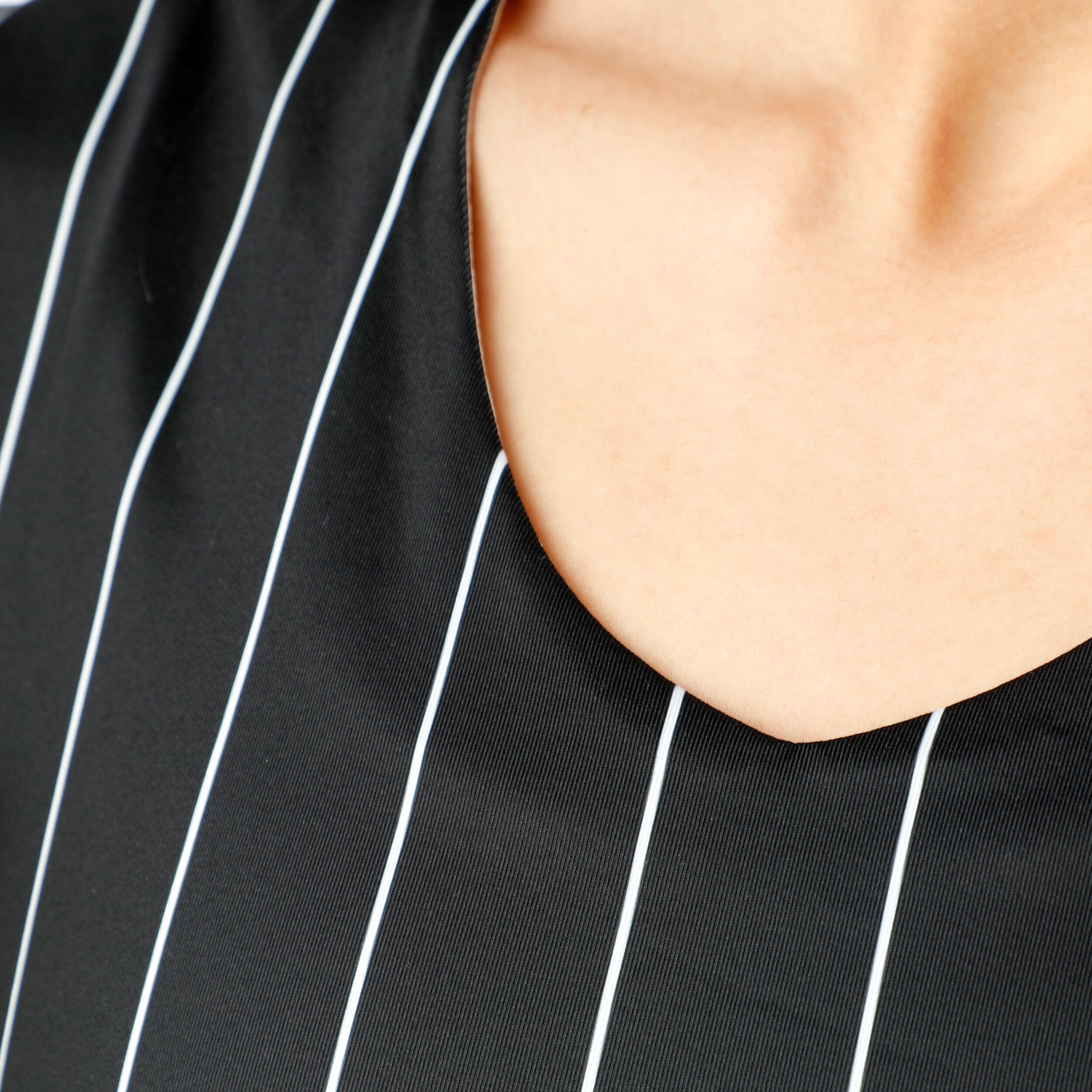 Stripes T-Shirt Special Edition Damen - Schwarz, Weiß