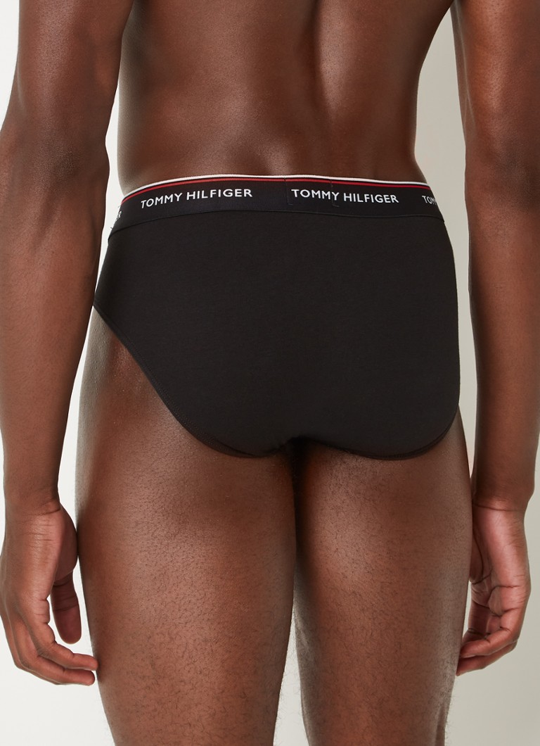 Lot de 3 slips Tommy Hilfiger avec bande logotée