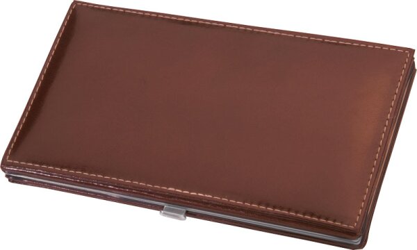 Erbe Solingen 6-teilig braunen Lederetui 15 x 8 - 5 cm Maniküre-Set