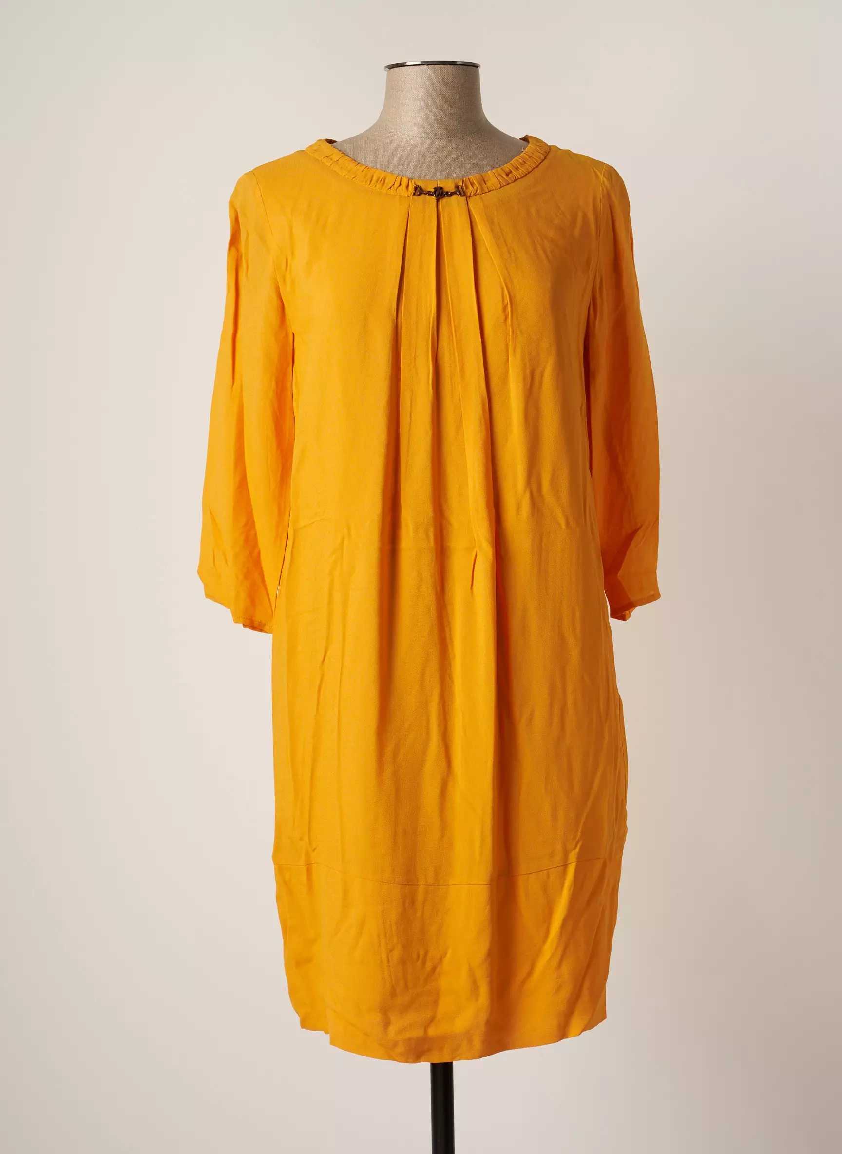 Trussardi Jeans Robes Mi Longues Femme couleur jaune