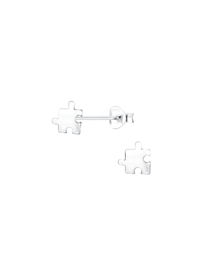 Alexander York Ohrstecker PUZZLE in 925 Sterling Silber, 2-tlg. günstig kaufen onesize