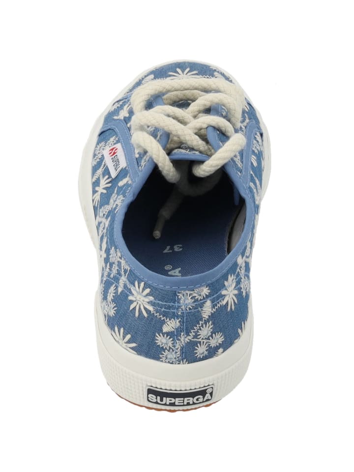Superga Schnürschuhe in blue indaco-favorio günstig kaufen