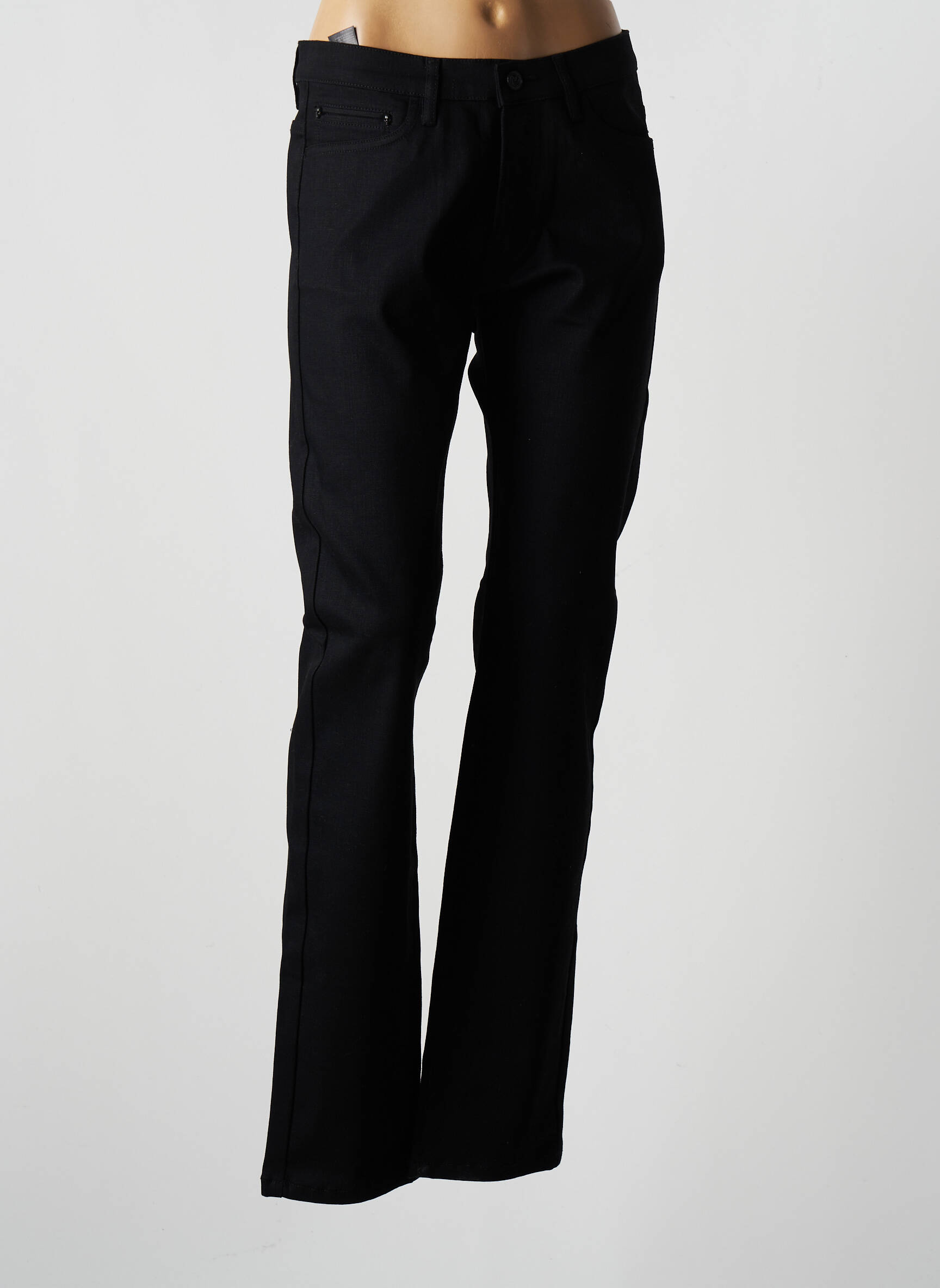 The Kooples Jeans Coupe Slim Femme couleur noir
