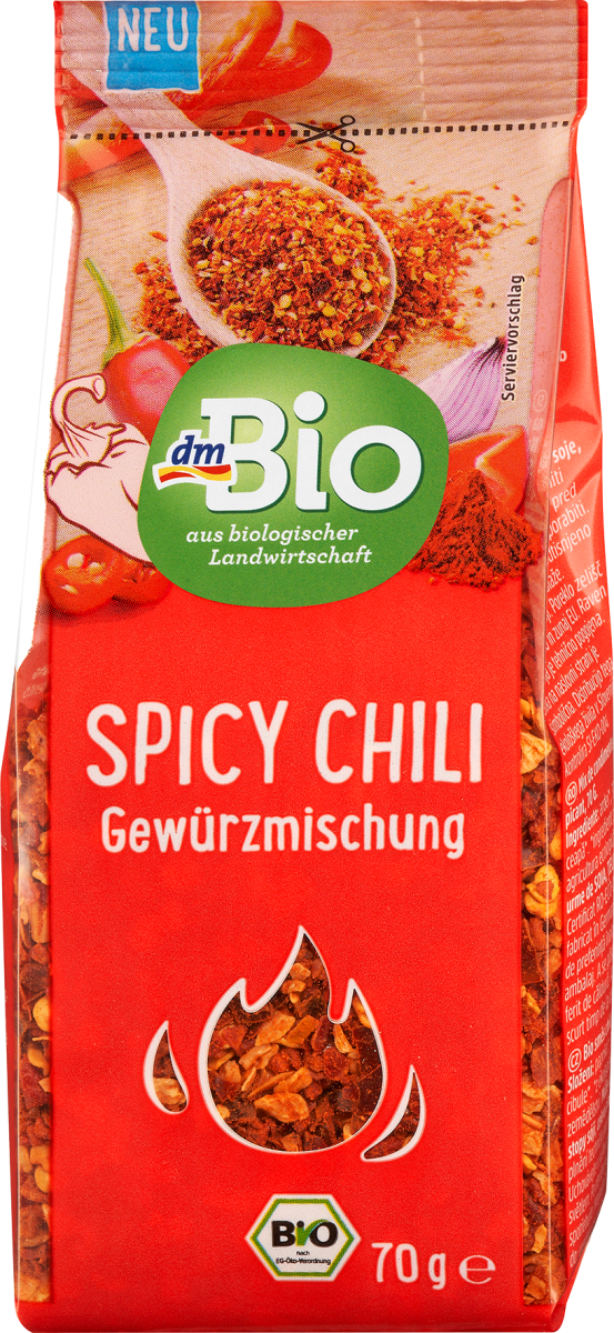 Gewürzmischung Spicy Chili, 70 g
