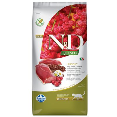 Farmina N&D Quinoa Urinary Ente, Quinoa, Cranberry & Kamille Adult