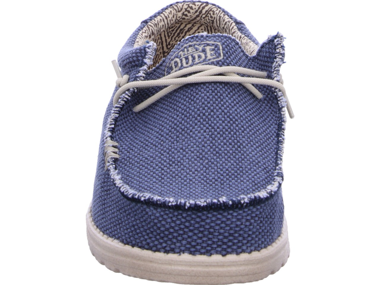 HEY DUDE Komfort Slipper blau Wally Braided