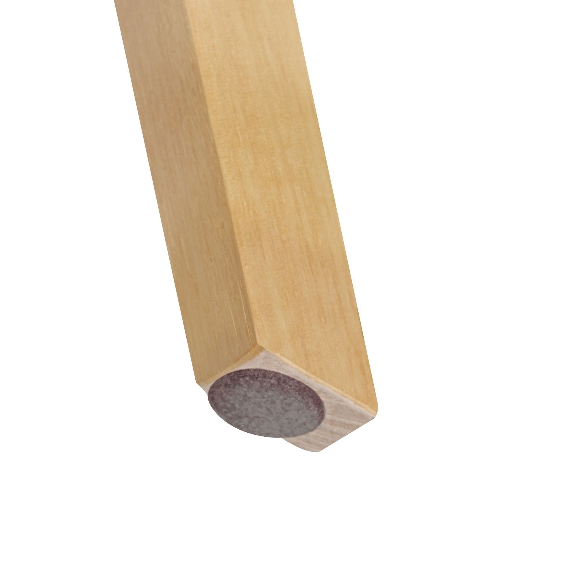 Wohnling 4-Fußstuhl WL5.029 (Esszimmerstuhl 2er Set, Grau Stoff Skandinavisch), Küchenstuhl Gepolstert, Polsterstuhl Rückenlehne
