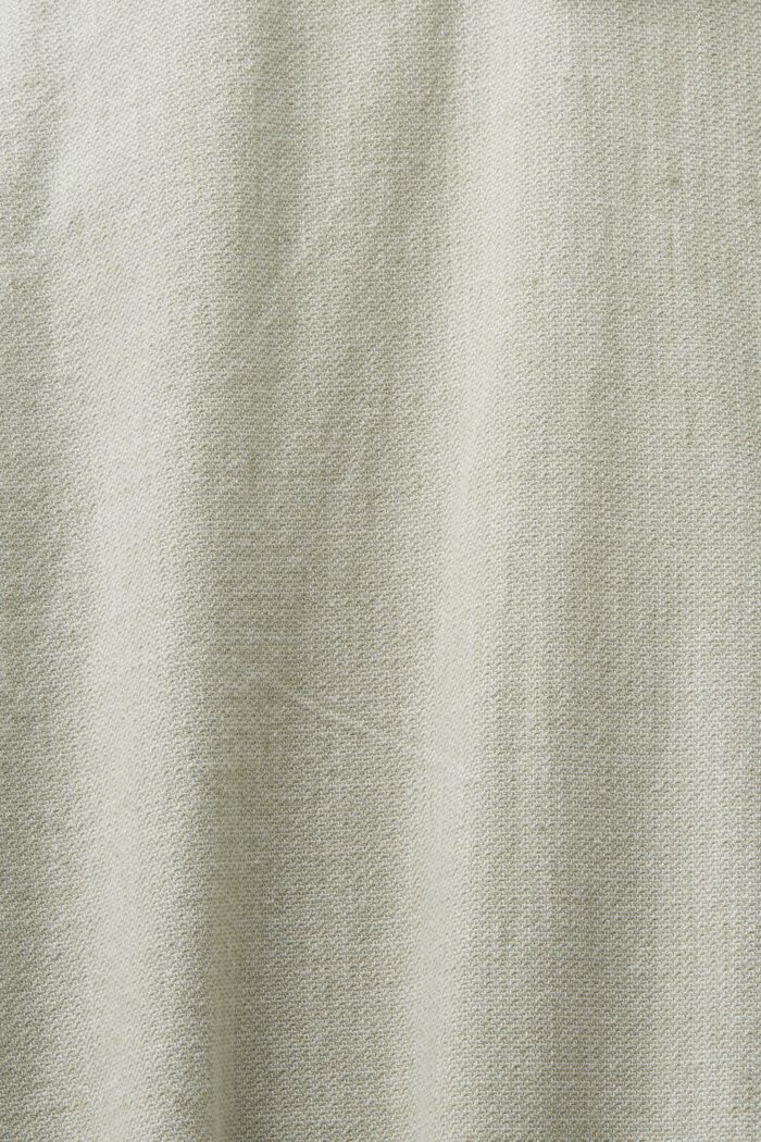 Herringbone-Hemd, Leinenmix