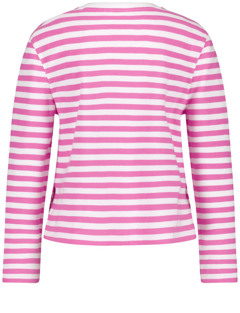Gestreiftes Langarmshirt