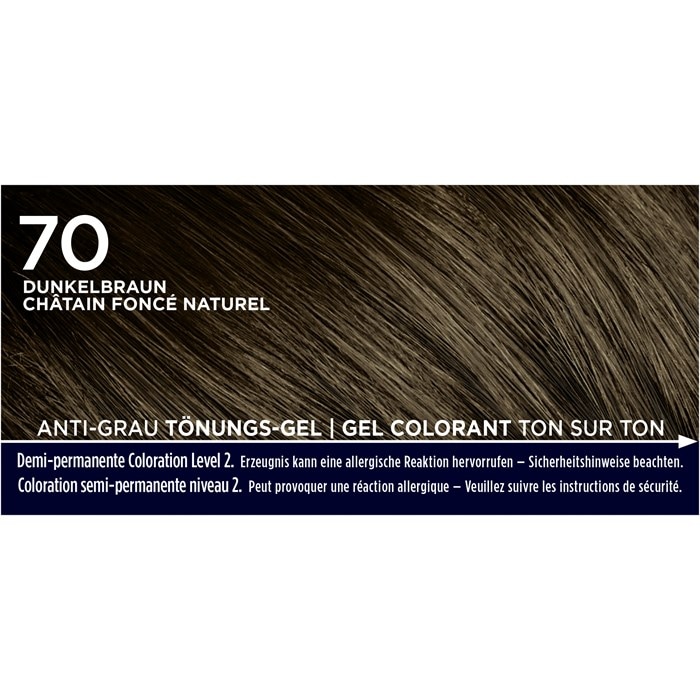 Anti-Grau-Tönungs-Gel Natur Dunkelbraun
