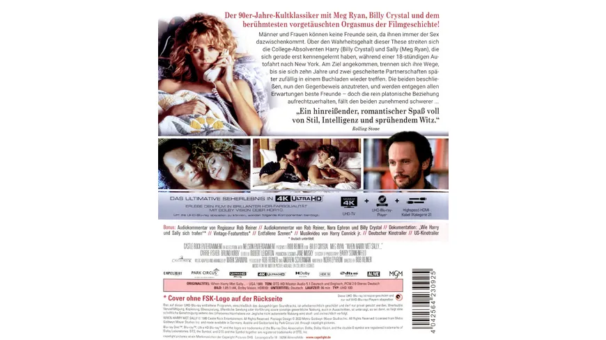 Harry und Sally  (4K Ultra HD)