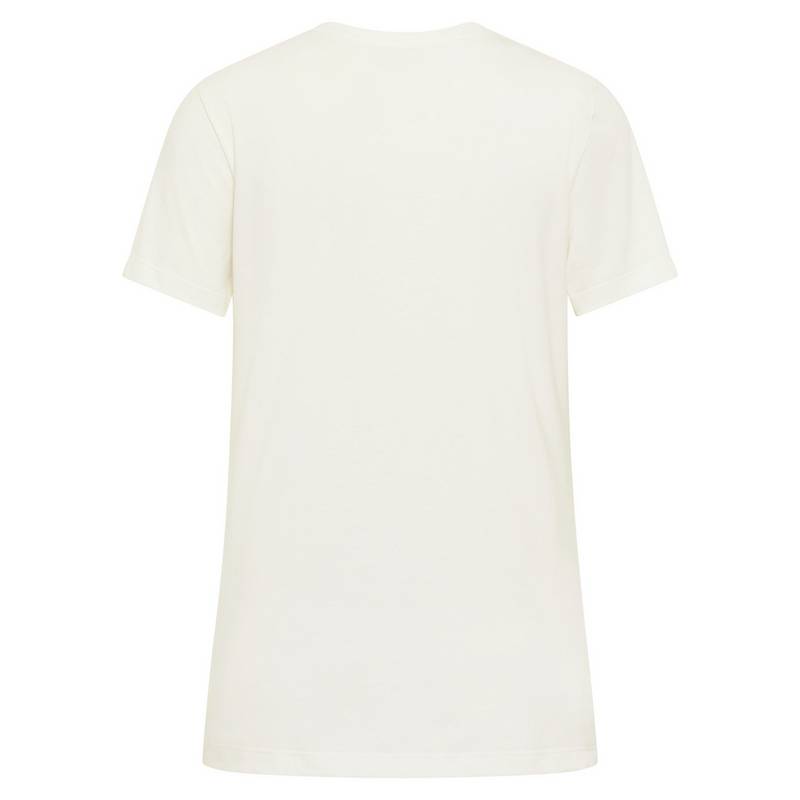 SOMWR T-Shirt With Slim Straw Print T-Shirt Damen