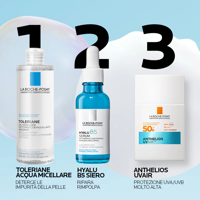 Anthelios UVAir SPF50+ - augstas aizsardzības sejas saules aizsargkrēms.