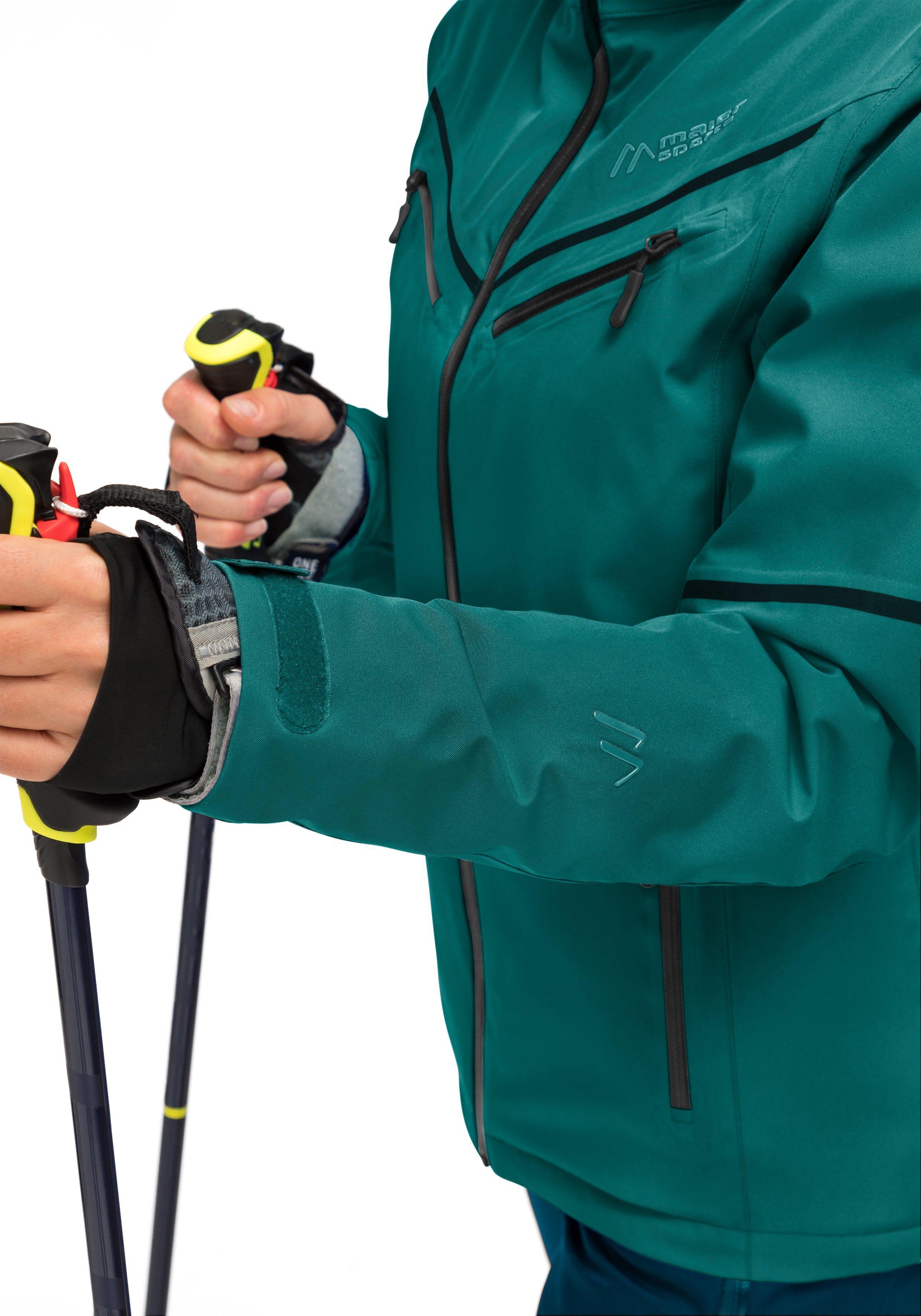 Maier Sports Skijacke Lunada atmungsaktive Damen Ski-Jacke, wasserdichte und winddichte Winterjacke