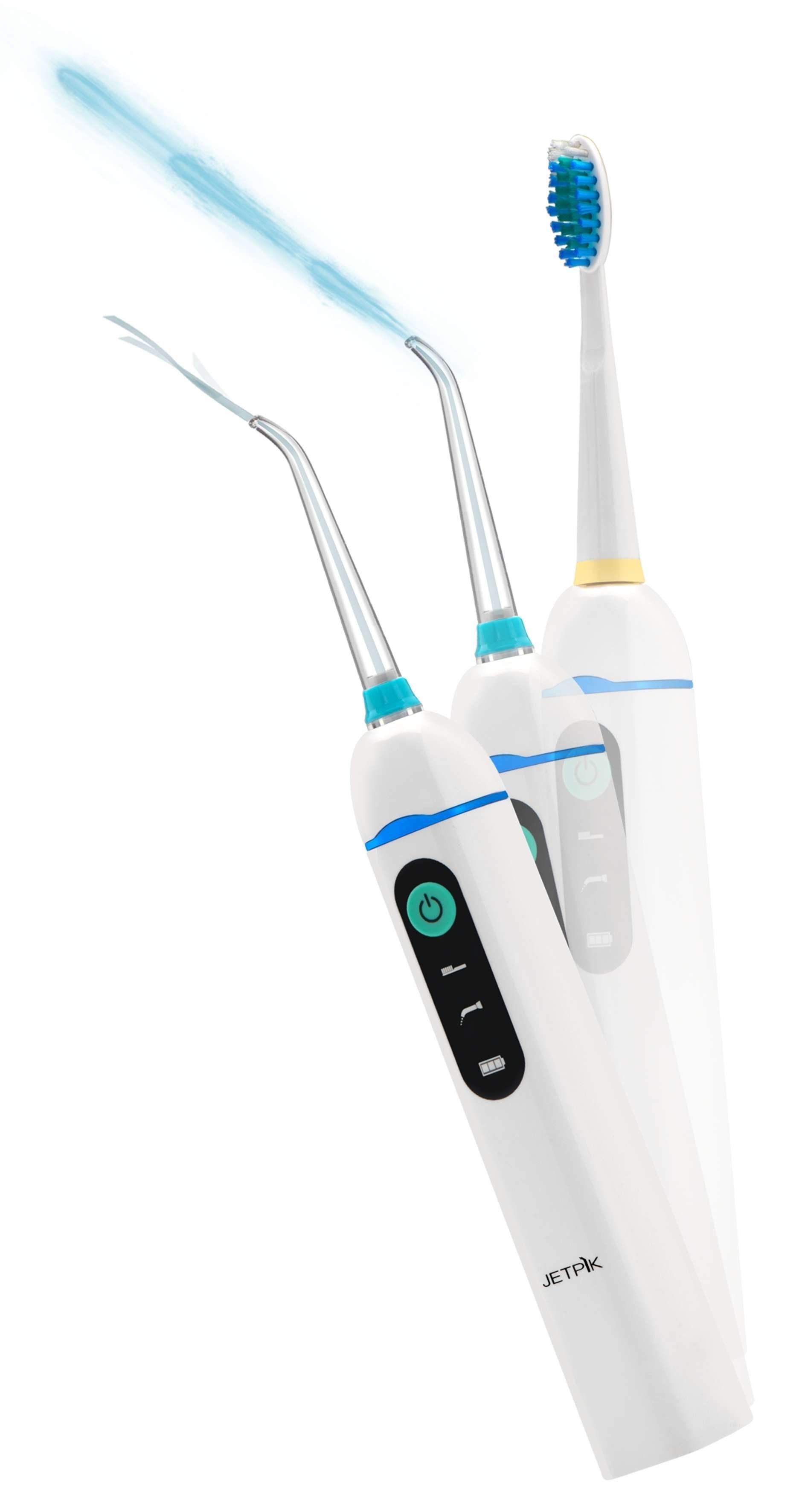 JETPIK Mundpflegecenter JP 200 Home, 3 in 1, Schallzahnbürste, Munddusche, Zahnseide