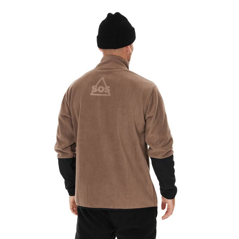 SOS Laax Fleecepullover Herren