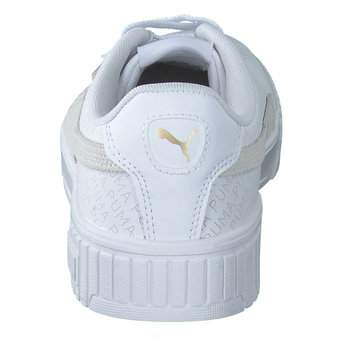 PUMA Carina 2. Logobsession Sneaker in weiß