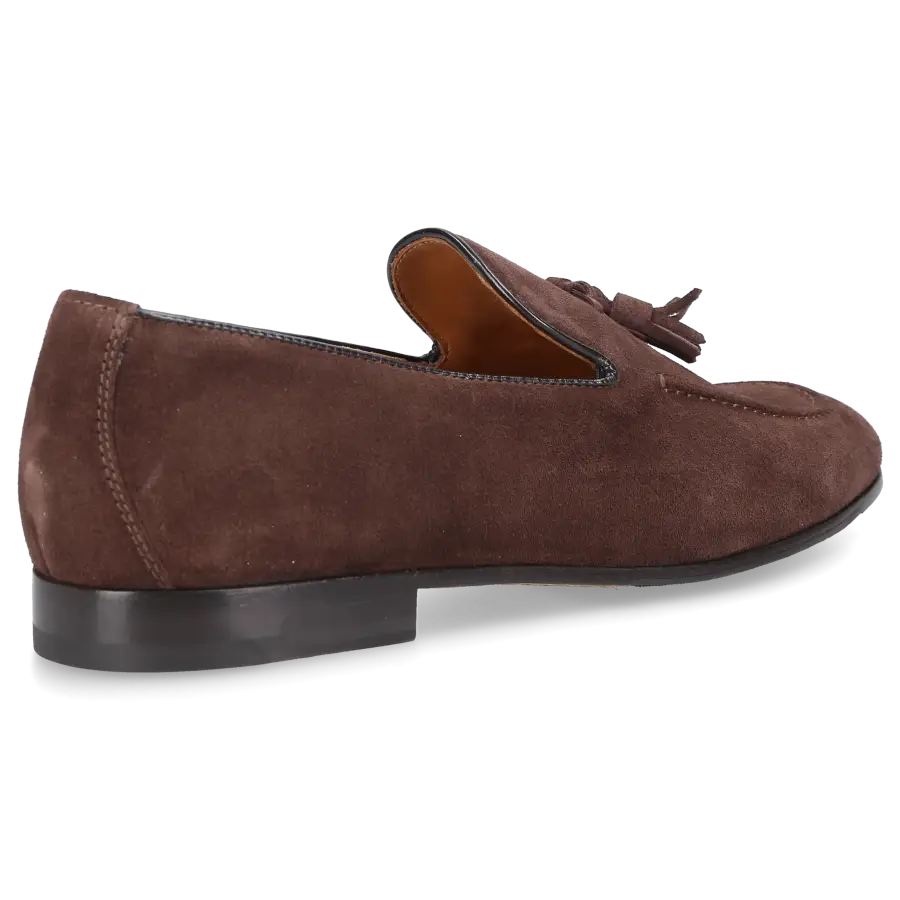 Doucal's - Loafer 1080 Veloursleder - braun