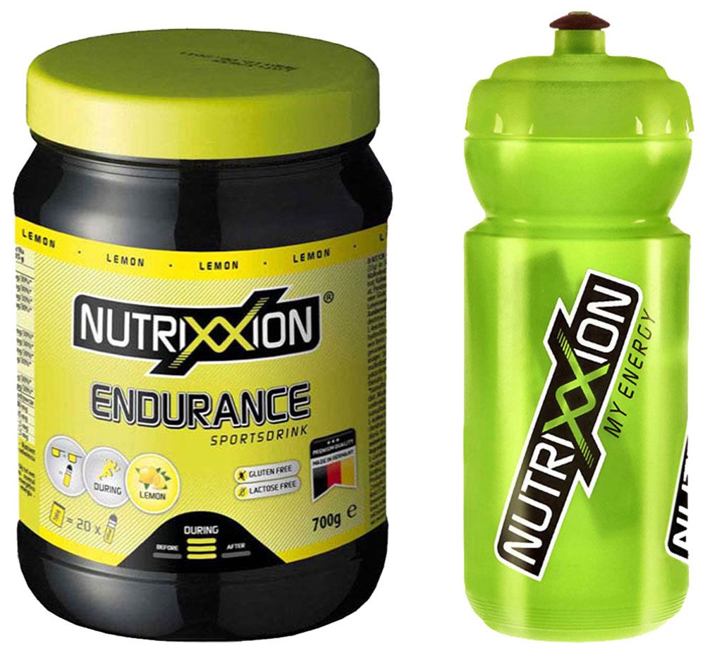 NutriXXion Endurance Lemon 700g + Trinkflasche 600ml kaufen | Bike-Discount
