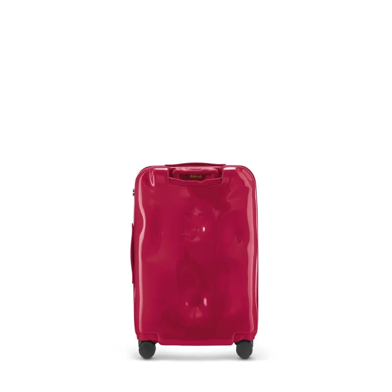 Crash Baggage Icon Tone on Tone Trolley M (68 cm) - Ruby Red