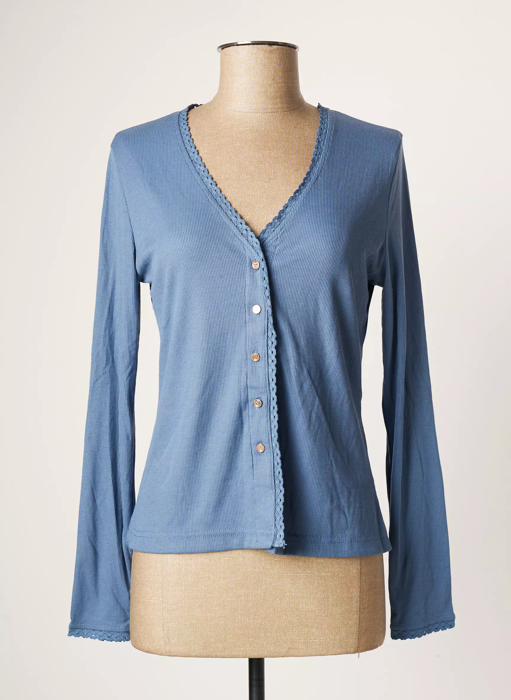 Lovie   Co Tshirts Femme couleur bleu