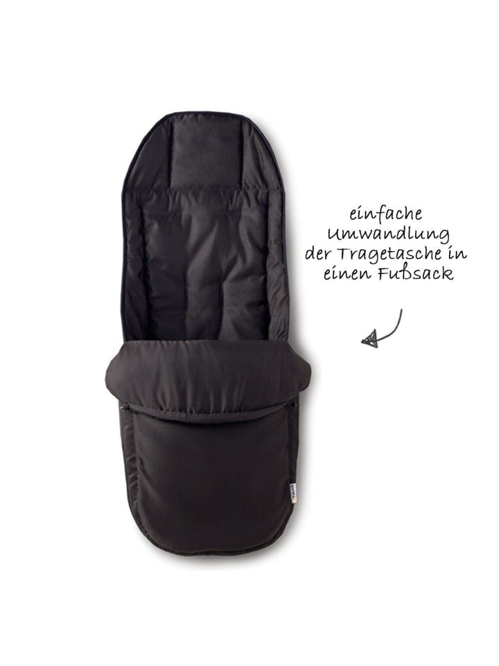 Hauck 2 in 1 Tragenest - Black in schwarz günstig kaufen onesize