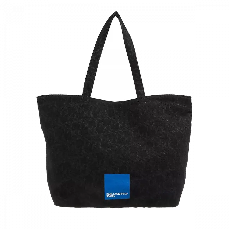 Karl Lagerfeld Jeans - Karl Lagerfeld Jeans Handle Bags Canvas Black - schwarz